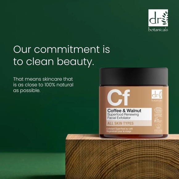 Dr Botanicals Coffee & Walnut Facial Exfoliator - Picture 6 of 9